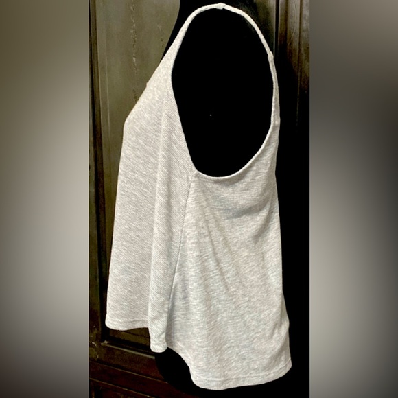 Free People gray ribbed flowing tank top - Size XS - Picture 2 of 9